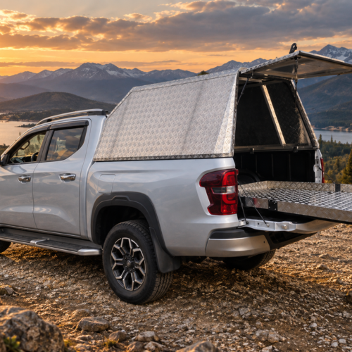 Высокий алюминиевый кунг для Changan Hunter Plus Wild Wheels