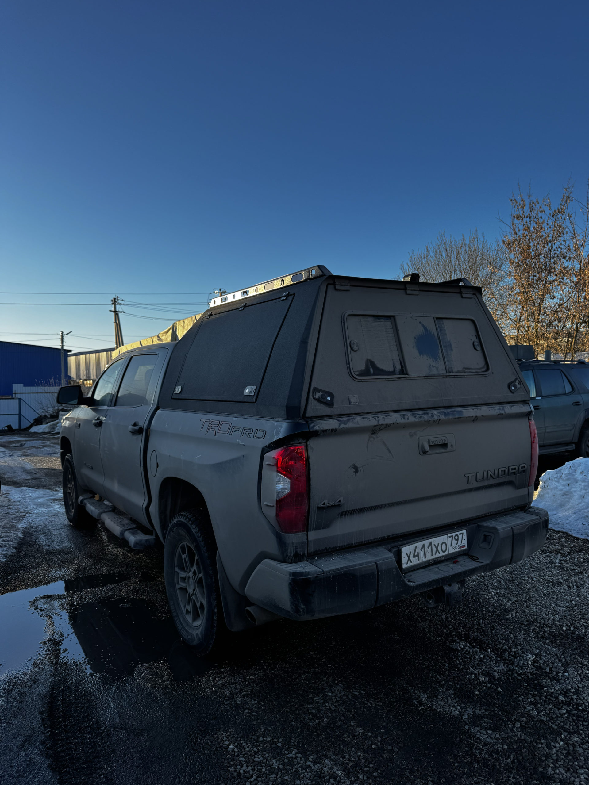 Высокий алюминиевый кунг для Toyota Tundra Wild Wheels
