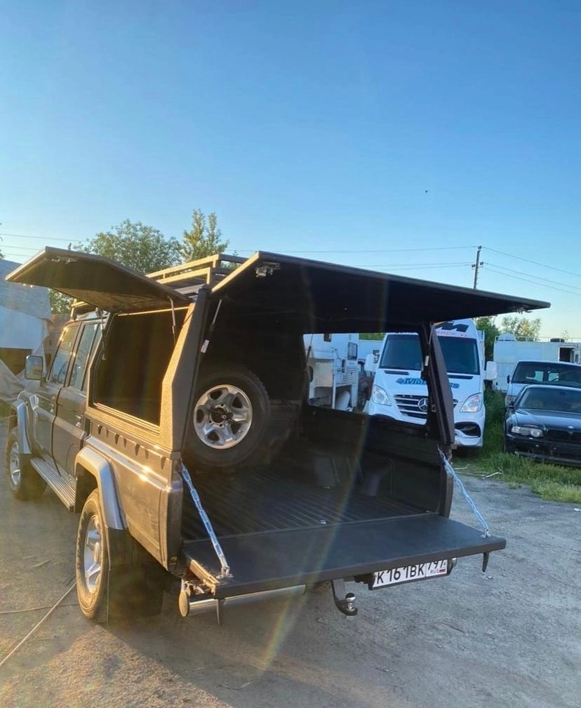 Алюминиевый кунг Standard для Toyota Land Cruiser 79 — изображение 2